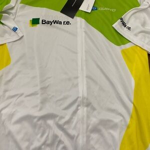 Men's Green and Yellow Cycling Jersey